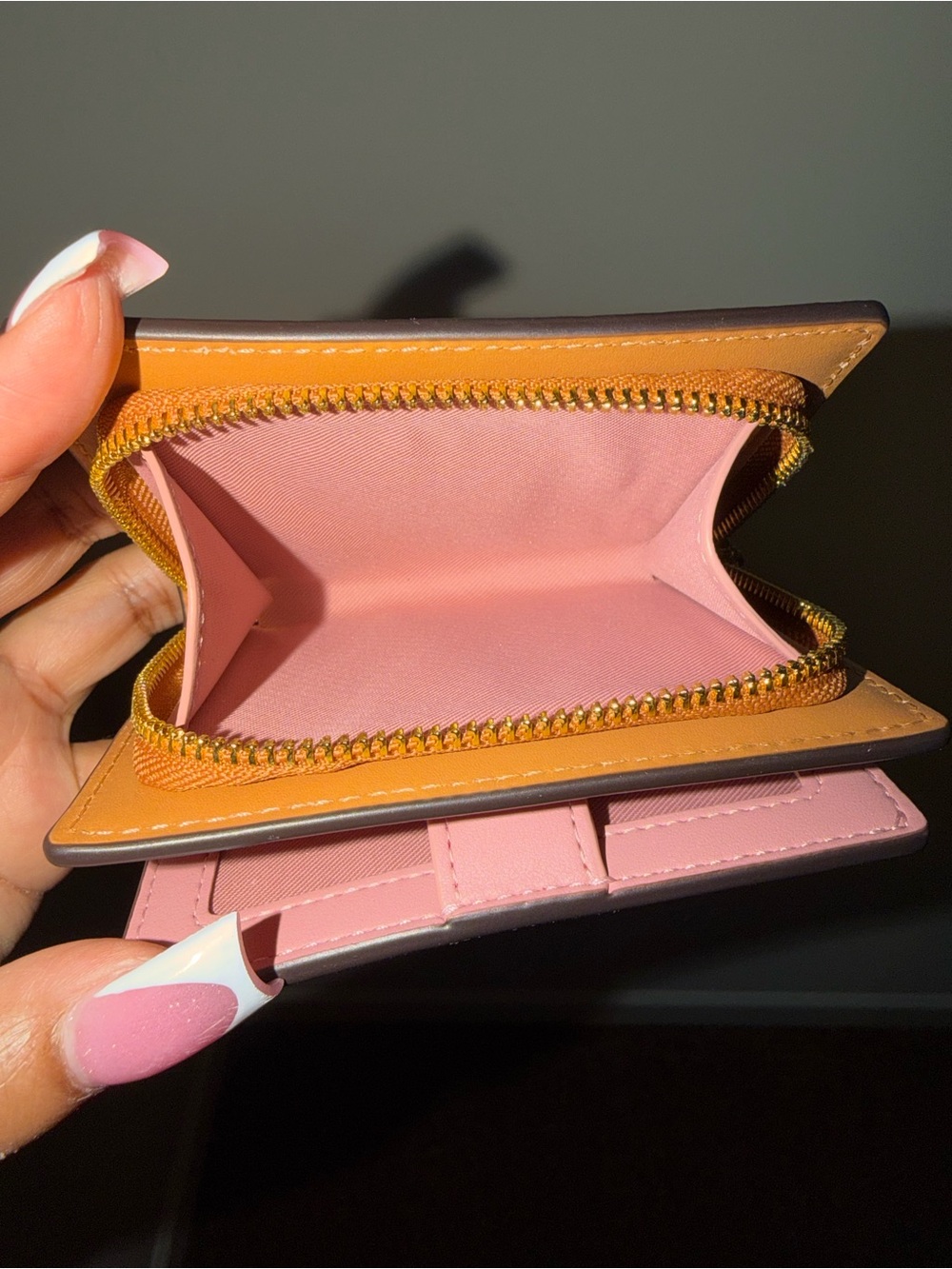 Coach Powder Pink Snap Wallet - Picture 5 of 6